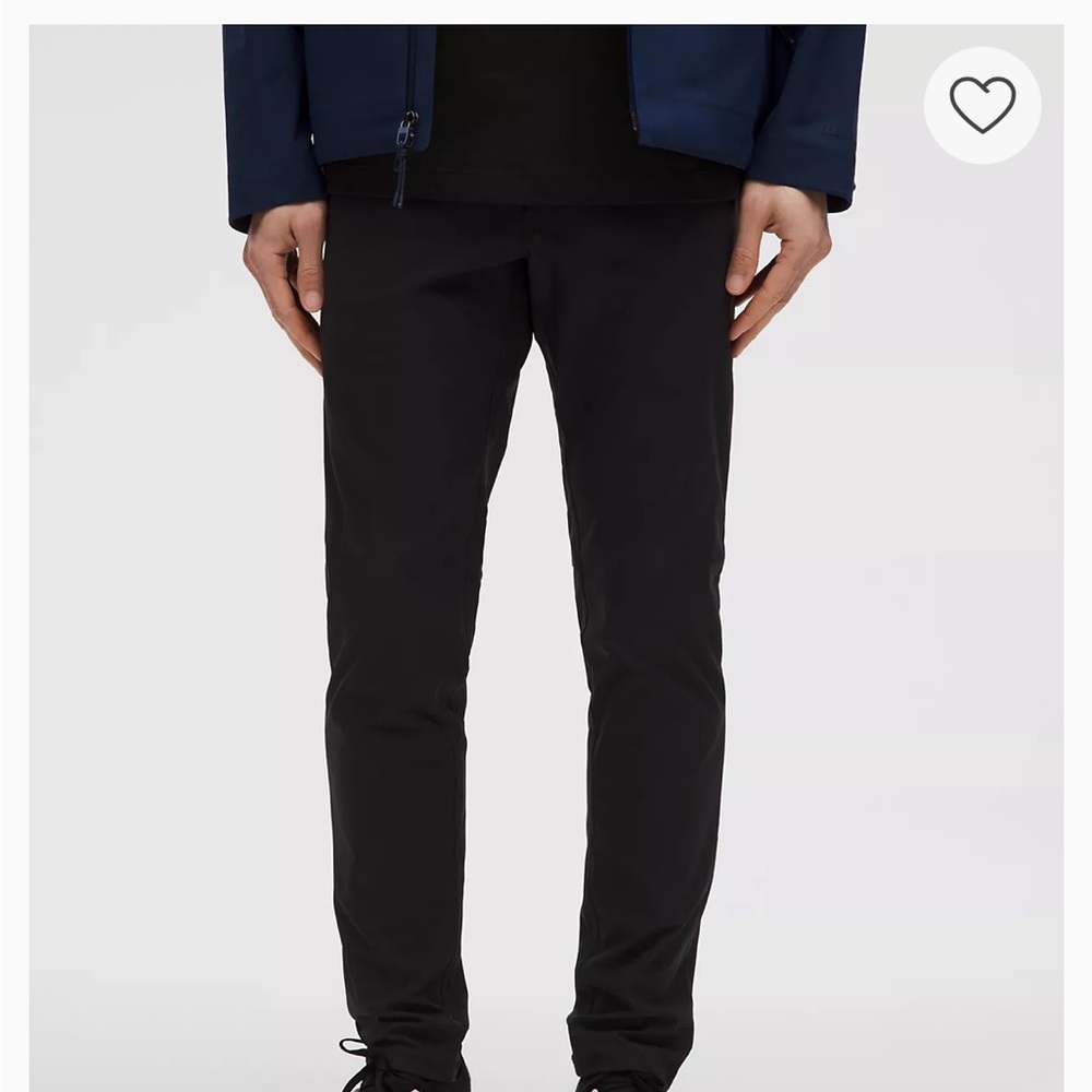 Black Lululemon Regular Fit ABC Pants